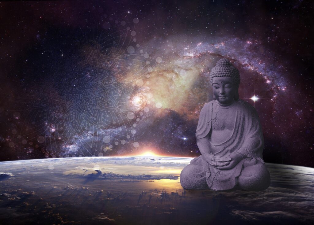galaxy, buddha, buddha purnima, zen, meditation, mandala, religion, relax, expanse, universe, freedom, yoga